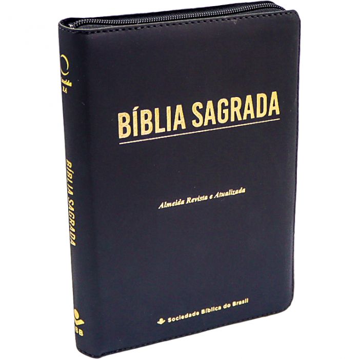 Bíblia Sagrada Letra Grande Linha Ouro