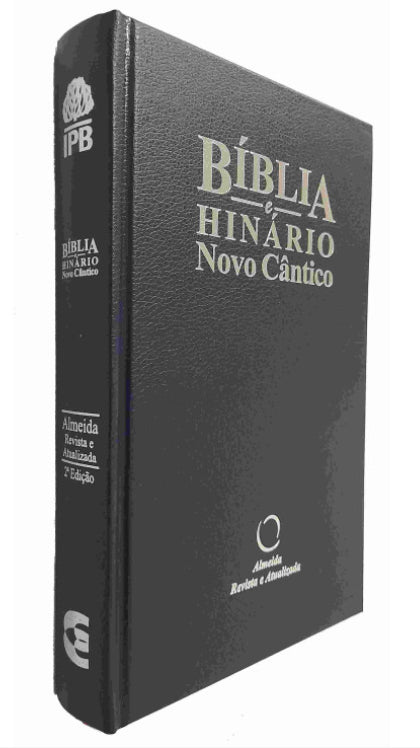 IPB Bíblia e Hinário Novo Cântico (azul) - Capa dura