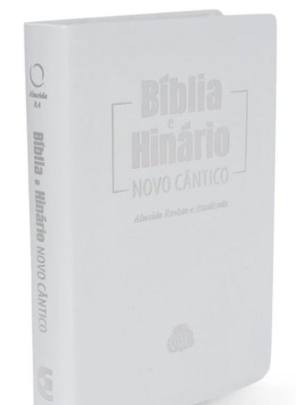 Bíblia e Hinário Novo Cântico IPB - Capa Branca