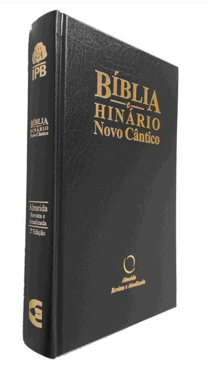 Bíblia e hinário novo cantico (PRETA) - capa dura